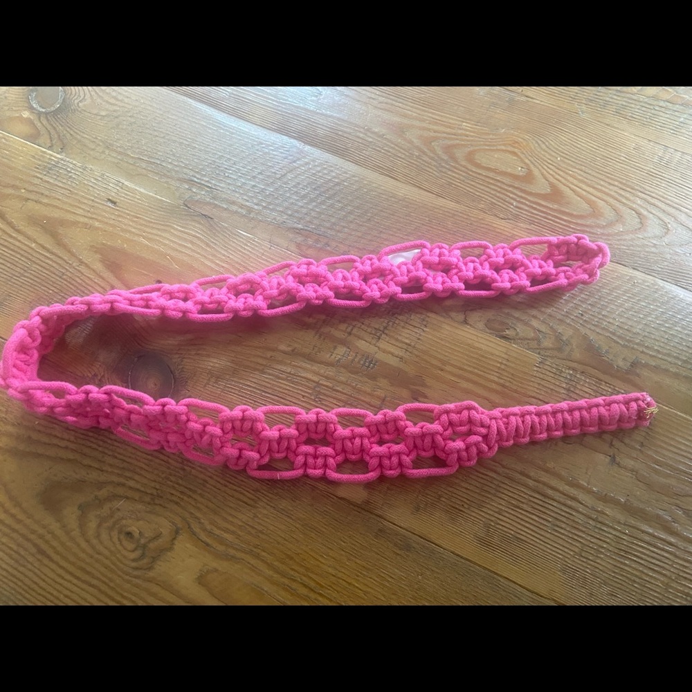 LoveShackFancy Electra Belt Sz xs